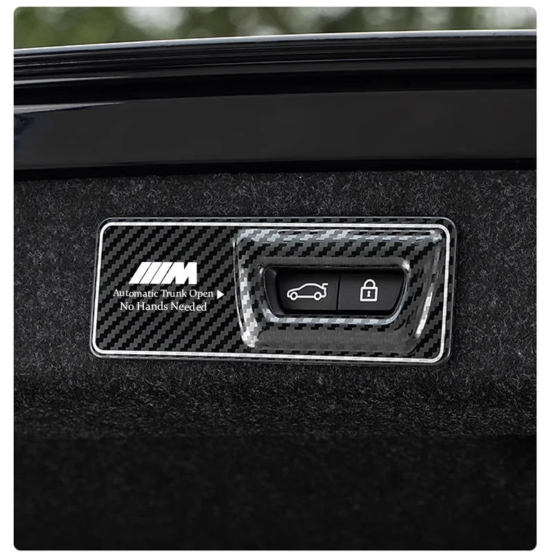 -Car Trunk Metal Reminder Sticker For BMW E46 E90 E60 F30 F10 E36 G20 G30 E92 E91 X5 E70 E30 F31 X1 X2 X3 F25 X4 F34 F45 F40 F39