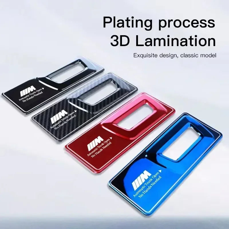 -Car Trunk Metal Reminder Sticker For BMW E46 E90 E60 F30 F10 E36 G20 G30 E92 E91 X5 E70 E30 F31 X1 X2 X3 F25 X4 F34 F45 F40 F39