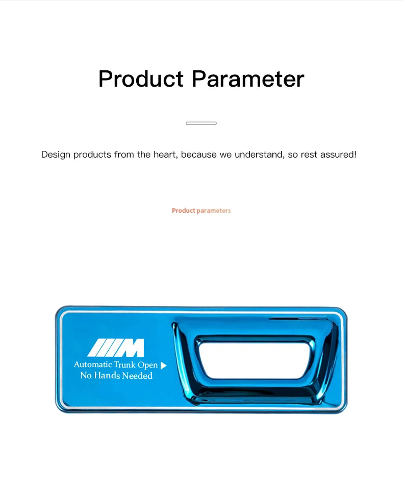 -Car Trunk Metal Reminder Sticker For BMW E46 E90 E60 F30 F10 E36 G20 G30 E92 E91 X5 E70 E30 F31 X1 X2 X3 F25 X4 F34 F45 F40 F39